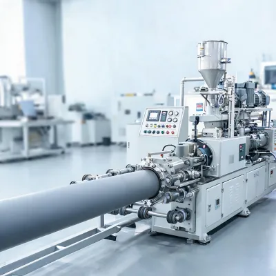 hdpe pipe extrusion line