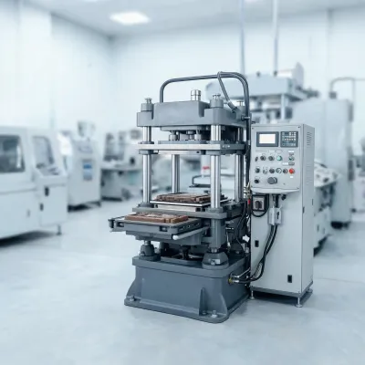 rubber compression molding machine